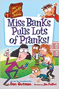 Miss Banks pulls lots of pranks! /